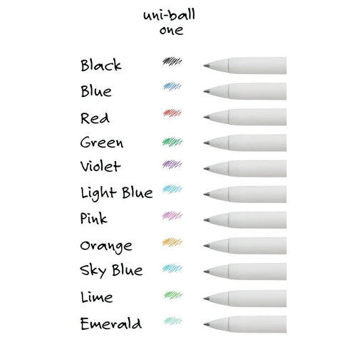 Uni One Gel Pens