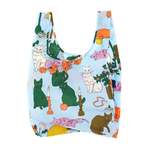 Standard Reusable Tote: Table Cats
