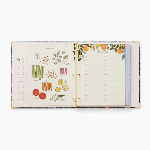 Citrus Grove Recipe Binder