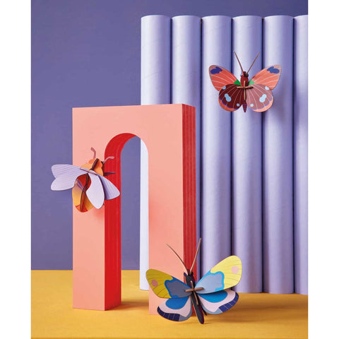 Yellow Monarch Butterfly Wall Art Kit