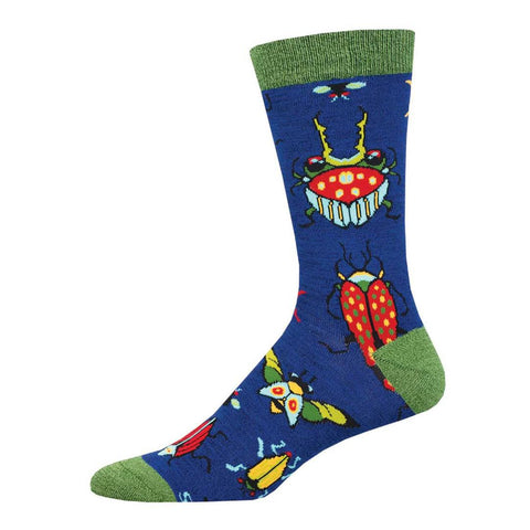 Brilliant Bugs Men's Bamboo Socks