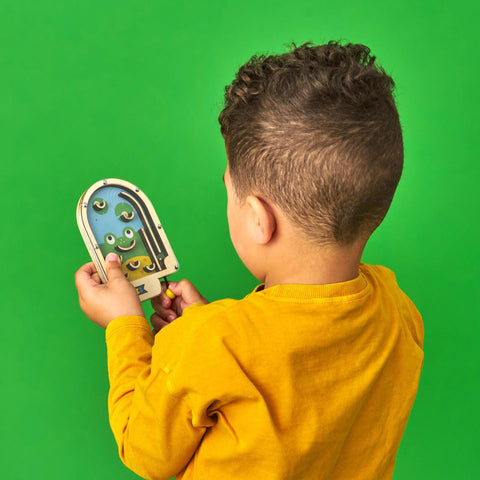 Mini Wooden Pinball Games