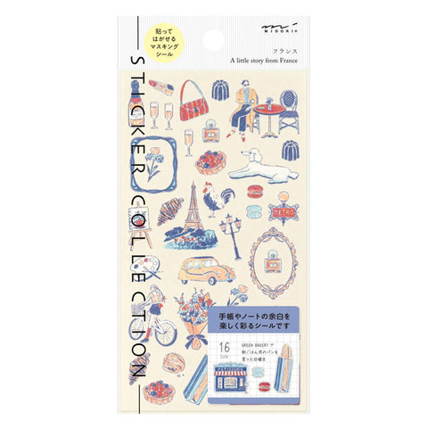 French Motifs Sticker Sheet