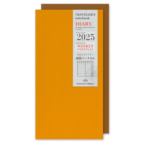 TRAVELER'S notebook, Regular Size, 2025 Diary (Weekly Vertical)