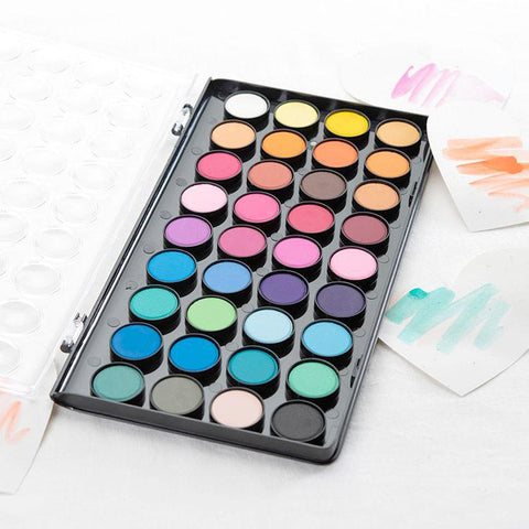 Niji Aquarelle Watercolors, 36 Color Set