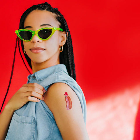 Cowboy Hot Dog Tattoos