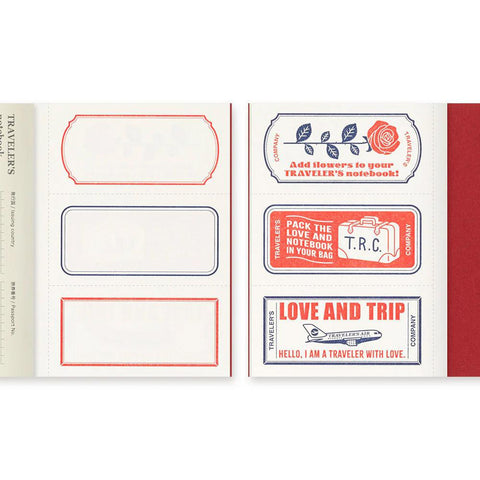 TRAVELER'S notebook, Passport Size, LOVE AND TRIP Edition
