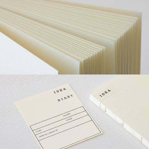 MD Thick A5 Square Blank Notebook