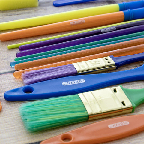 18 Piece Paint Brush Set