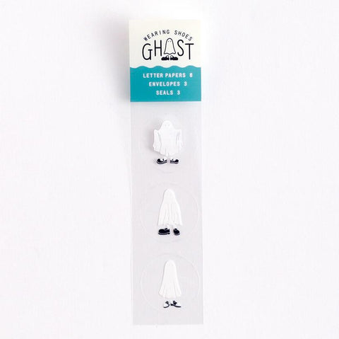Ghost Wearing Shoes Frame Letter Set