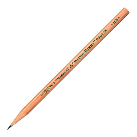 Mitsubishi 9800EW HB Recycled Pencils