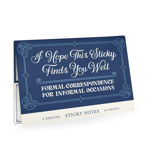 Formal Sticky Notes Packet