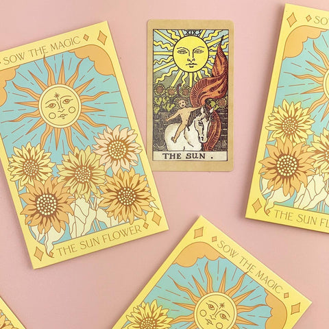 The Sunflower (Ring of Fire) Tarot Seed Packet
