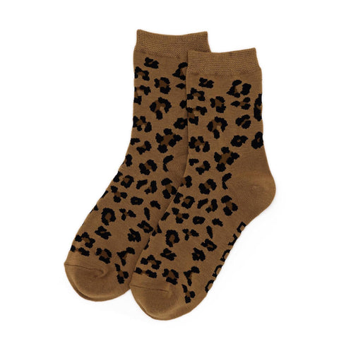 Dark Leopard Socks
