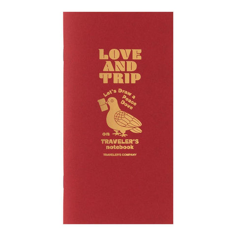 TRAVELER'S notebook, Regular Size, LOVE AND TRIP Refill
