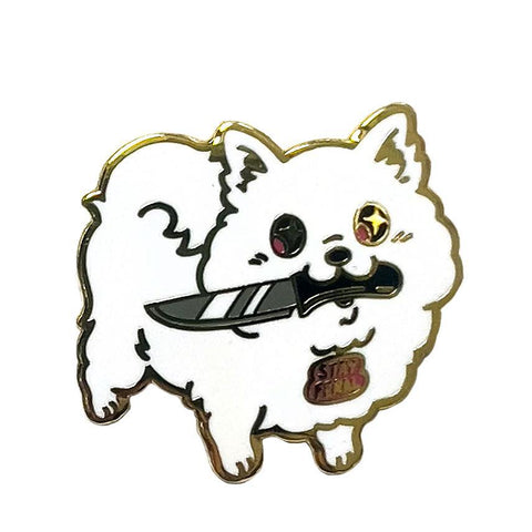 Stay Feral Enamel Pin