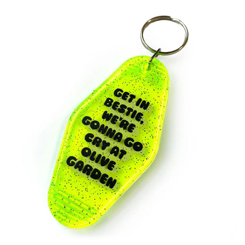 Olive Garden Motel Tag Keychain