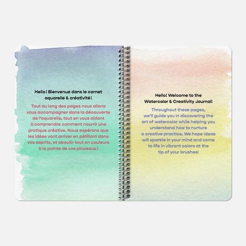 Carnet d'Aquarelle Watercolor Notebook