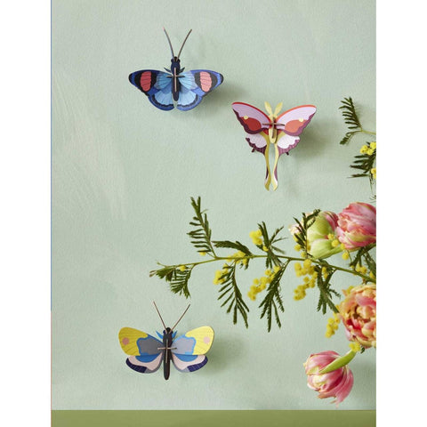 Lilac Comet Butterfly Wall Art Kit