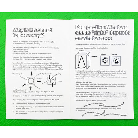 How to Be Wrong Zine