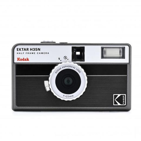 KODAK Ektar H35N Half Frame 35mm Camera w/ Flash, Black