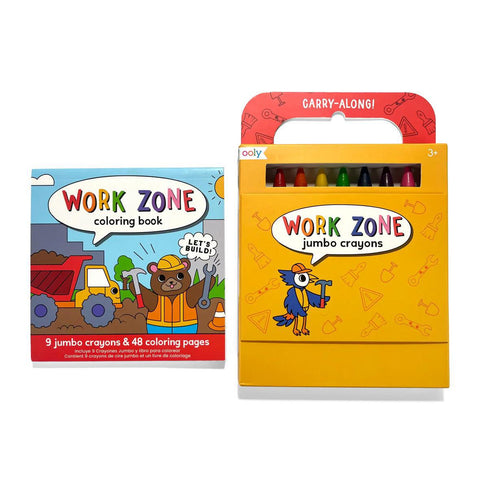 Work Zone Carry Along! Coloring Book