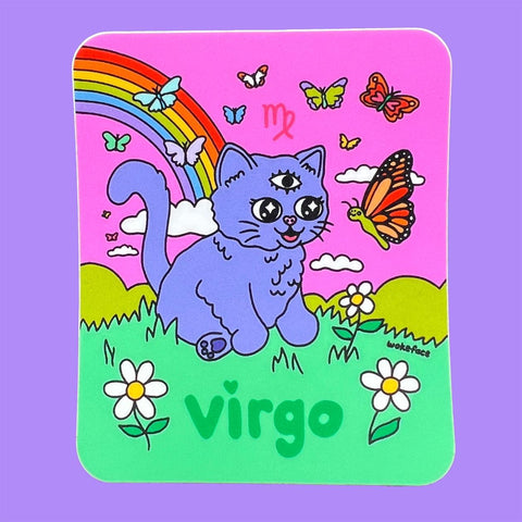 Wokeface Zodiac Stickers