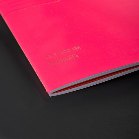 Fluo Pink Soft Cover A4 Notebook