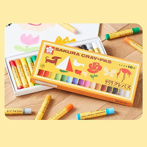 Sakura Cray-Pas Crayon Sets, Yellow