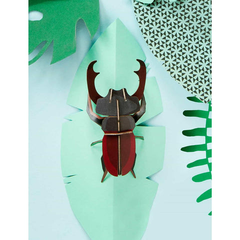 Stag Beetle Wall Art Kit