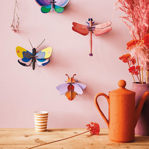 Yellow Monarch Butterfly Wall Art Kit