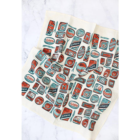Sardines Tea Towels