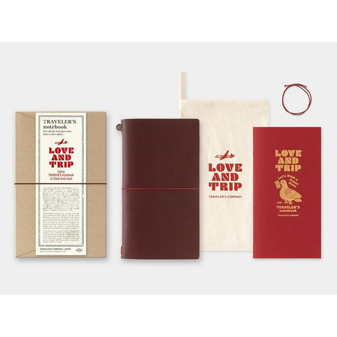 TRAVELER'S notebook, Regular Size, LOVE AND TRIP Edition
