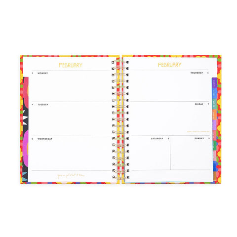 Flower Quilt 2025 Planner