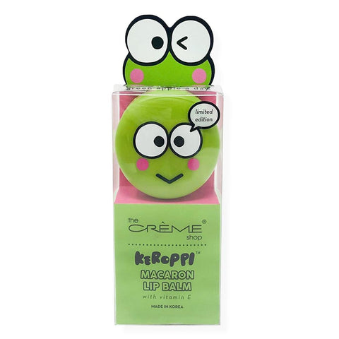 Keroppi Macaron Lip Balm, Green Apple