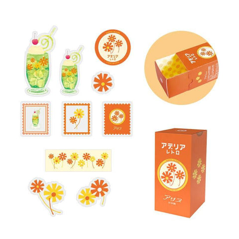 Aderia Retro Sticker Flakes