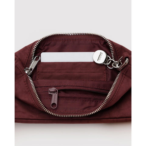 Nylon Pochette: Mahogany