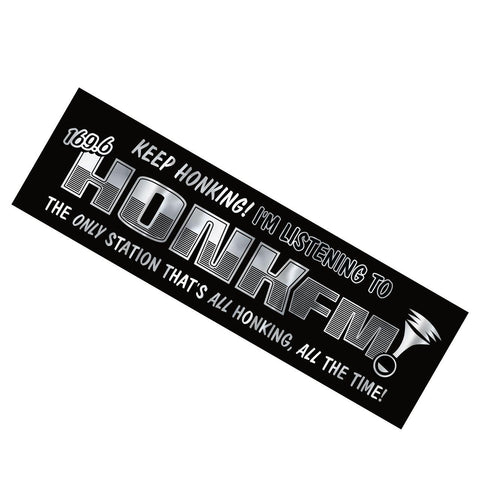 Honk FM Bumper Sticker
