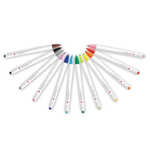 CLiCKART Retractable Marker Pens