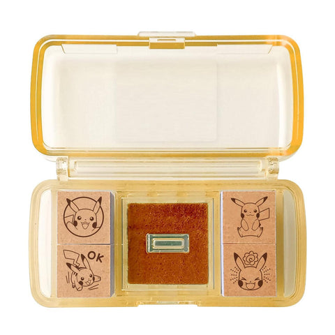 Pokémon Pikachu Stamp Set + Ink Pad