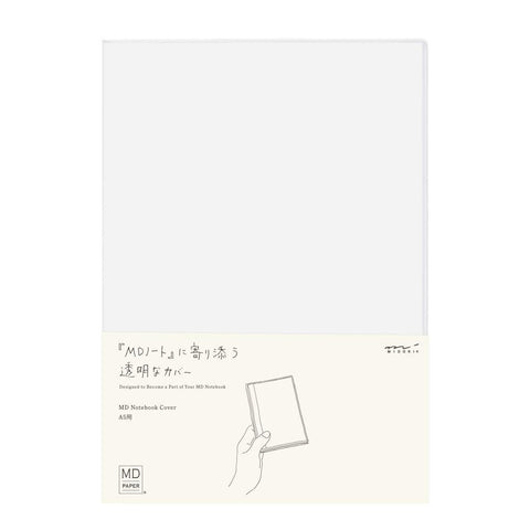 MD Clear Notebook Cover, A5