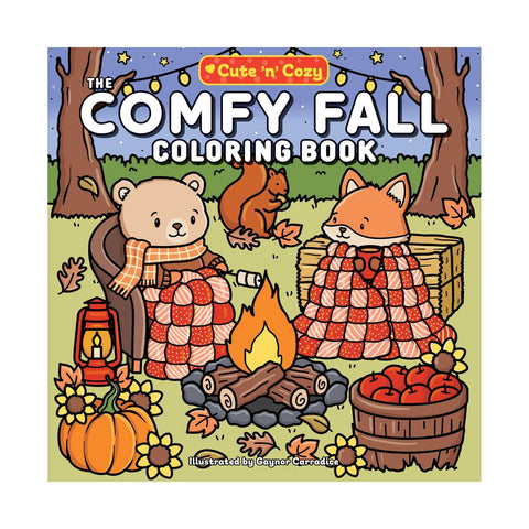 The Comfy Fall Coloring Book