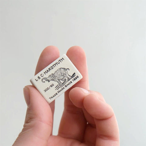 L+C Hardtmuth Elephant Erasers
