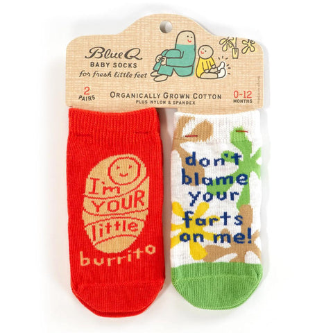Lil Burrito Baby Sock Set