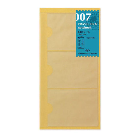 TRAVELER'S notebook, Regular Size, 007 - Card File