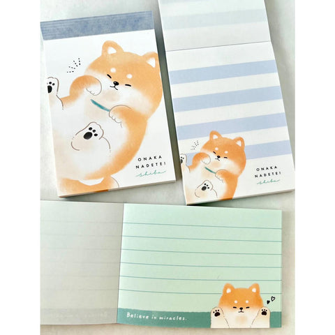 Shiba Dog Mini Notepad