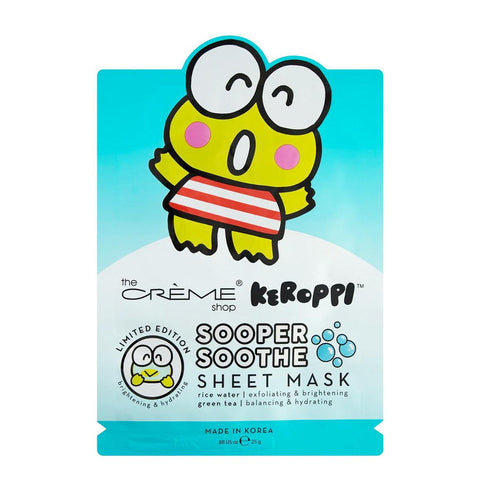 Keroppi Sooper Soothe Sheet Mask