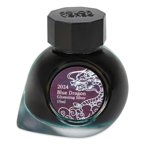 2024 Special Series Blue Dragon Ink, Silver Glistening