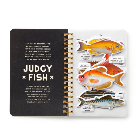 Judgy Fish Sticker Book