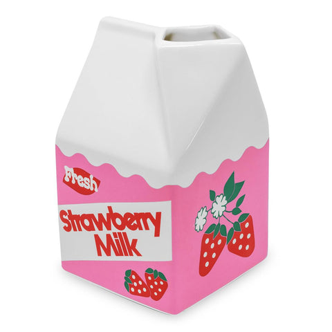 Strawberry Milk Vase